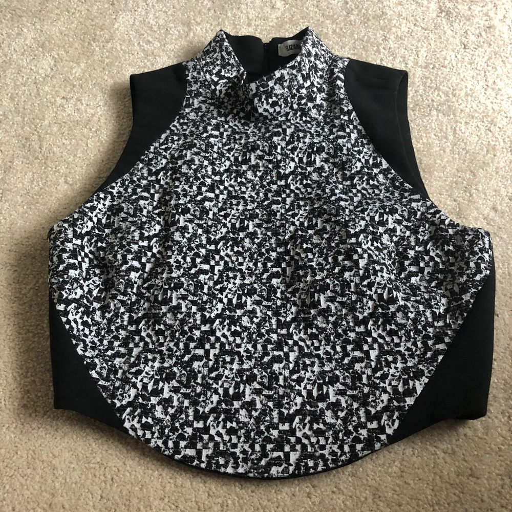 Elizabeth and James top